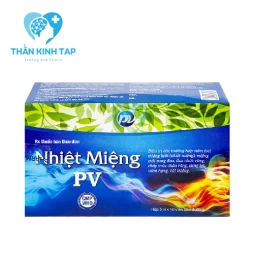 Nhiệt miệng PV (vỉ) - Điều trị viêm loét miệng lưỡi, hôi miệng